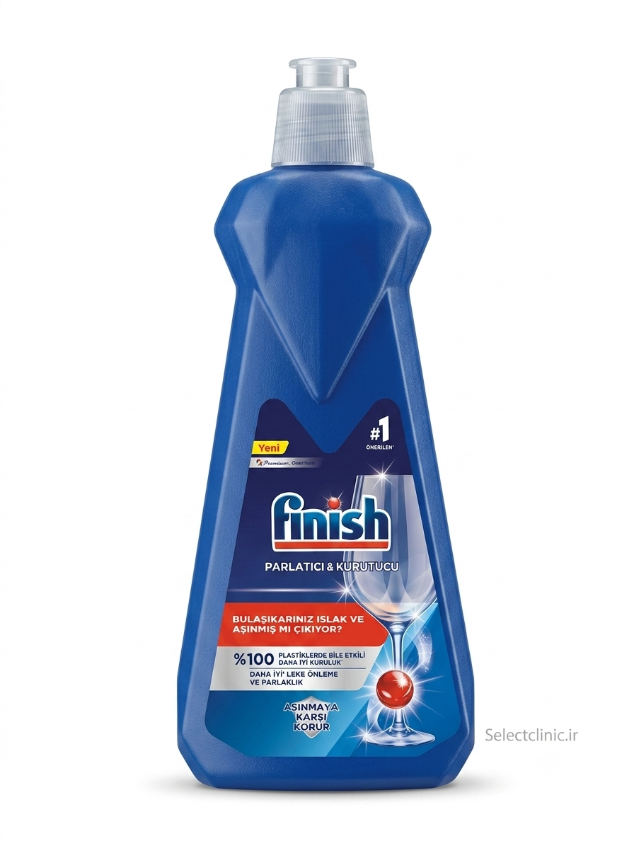 براق‌کننده و خشک‌کن ماشین ظرفشویی فینیش Finish Rinse Aid