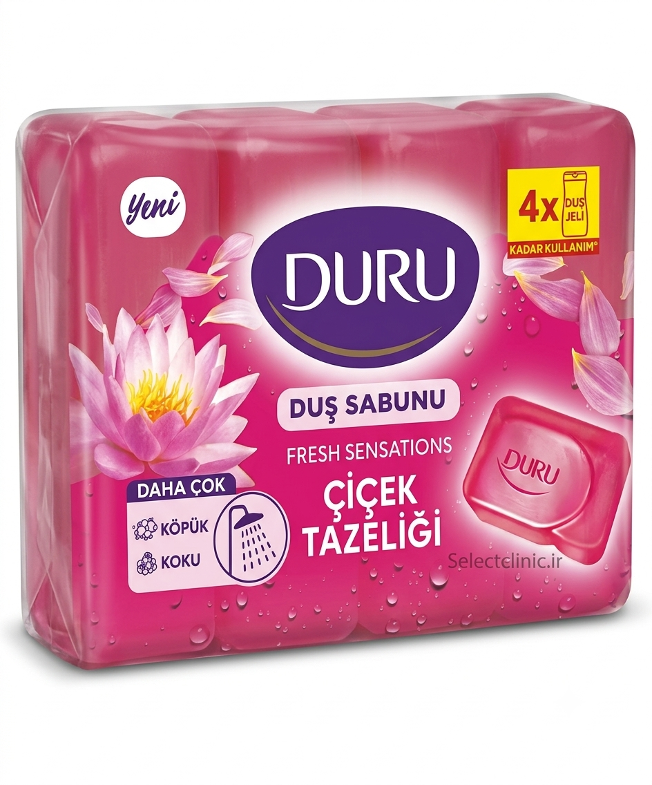 صابون دوش دورو Fresh Sensations بسته ۴ عددی